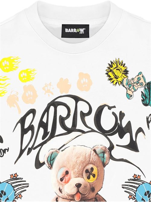 T-shirt unisex Barrow Kids bianca BARROW KIDS | JUTH076002